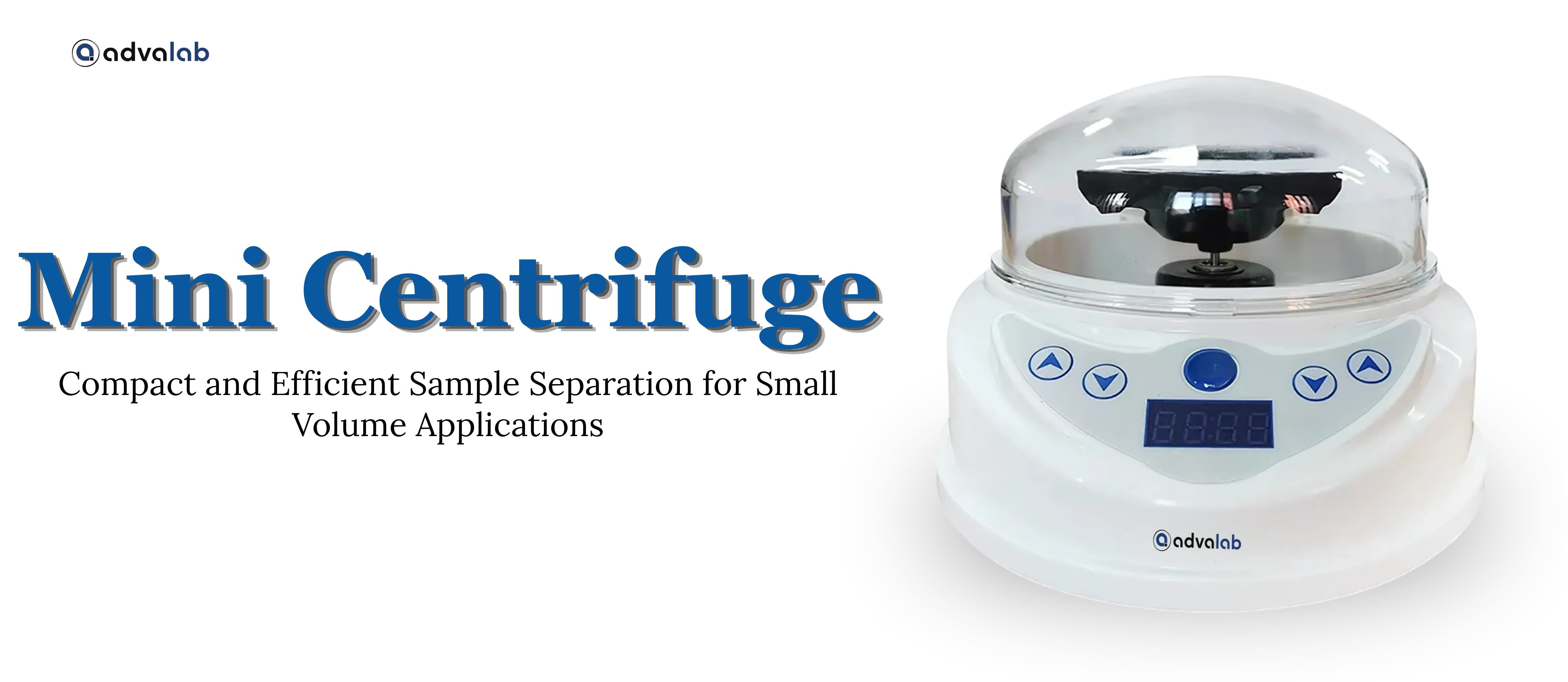 Mini Centrifuge  Compact and Efficient Sample Separation for Small Volume Applications