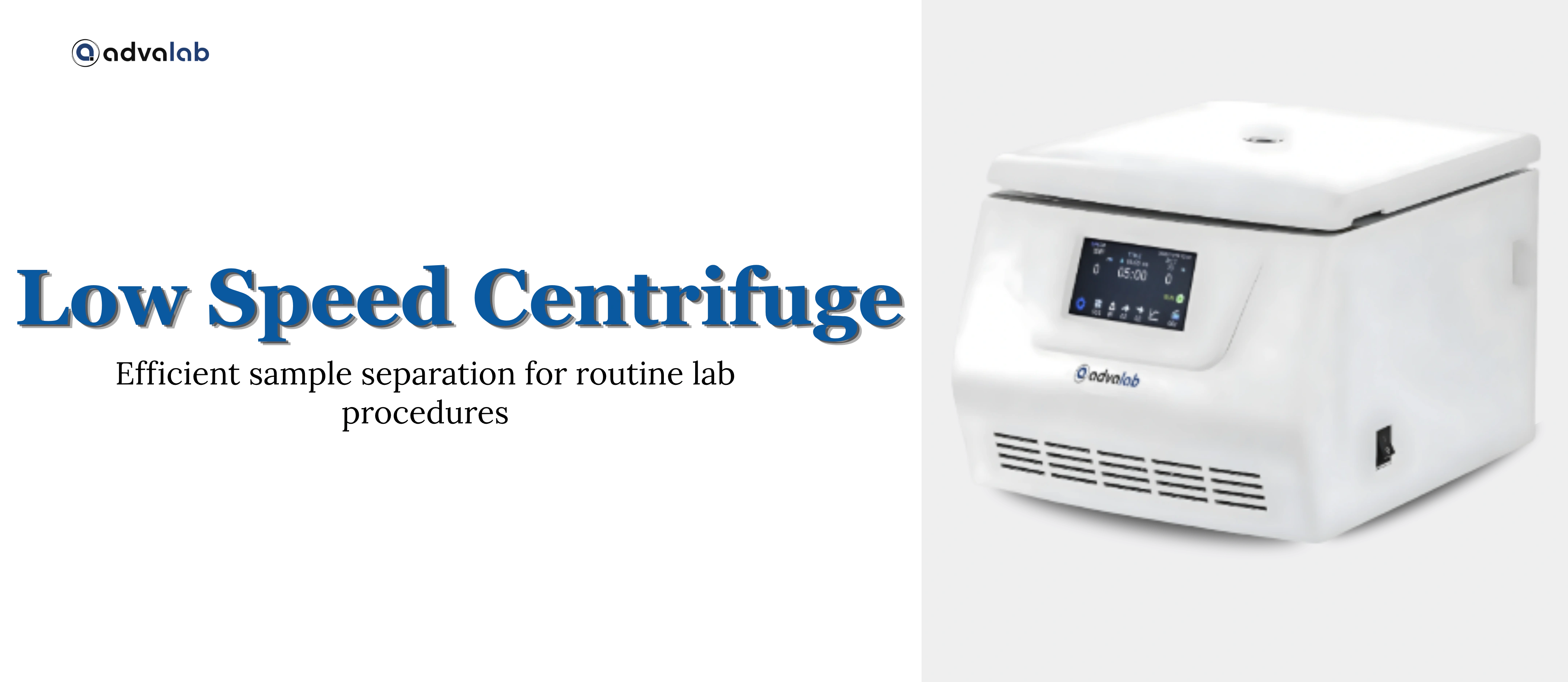 Low Speed Centrifuge  Efficient Sample Separation For Routine Lab Procedures