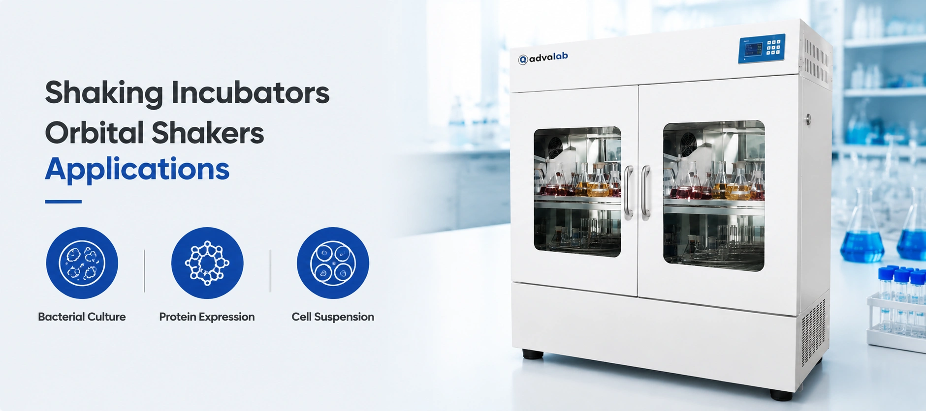 Shaking Incubators Applications Culture and Cell Growth
