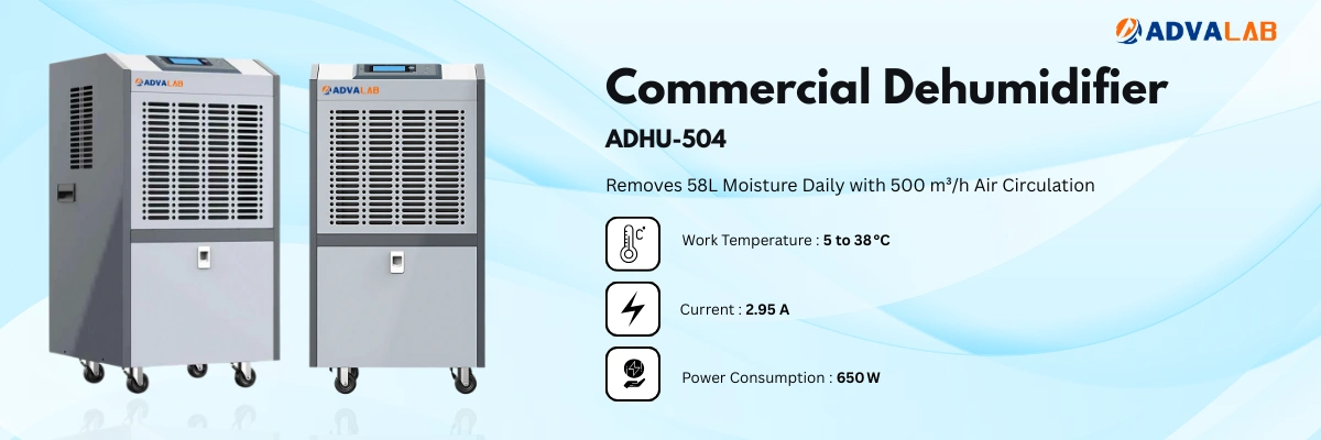 Commercial Dehumidifier ADHU-504