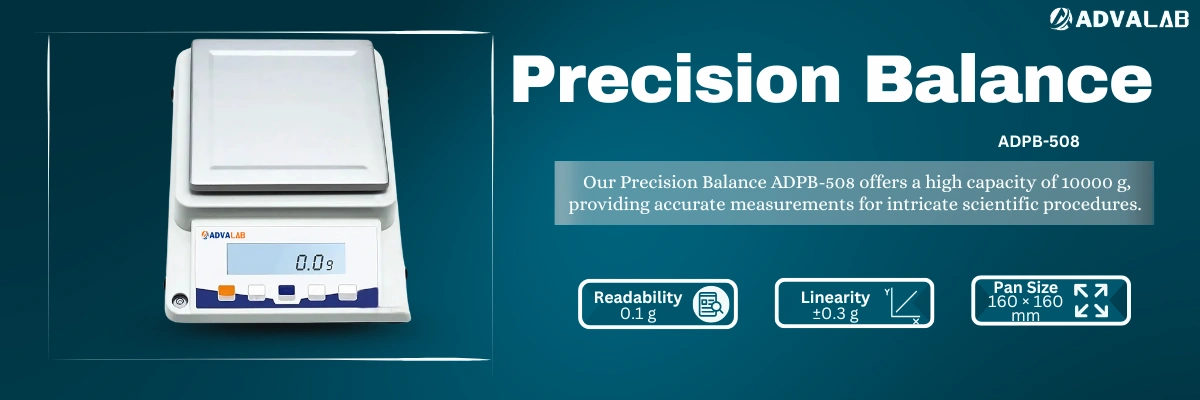 Precision Balance ADPB-508 | Capacity	10000 g | Readability	0.1 g