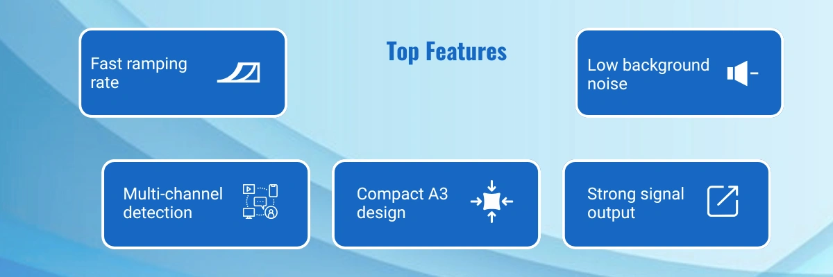 Real-Time PCR Machine ADPCR-503 | Fast ramping rate | Multi-channel detection