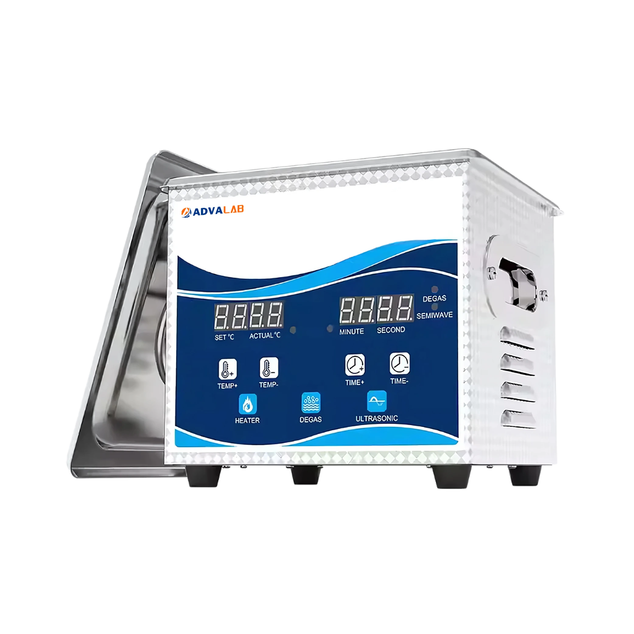 Digital Ultrasonic Cleaner ADUD-502 (side view)