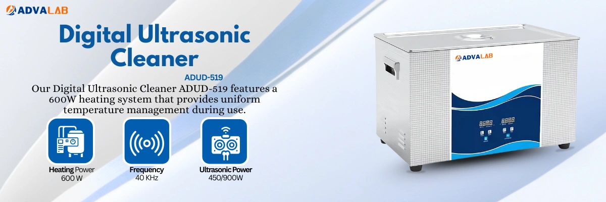 Digital Ultrasonic Cleaner ADUD-519 | Capacity 30 Liters | Ultrasonic Power 450/900W