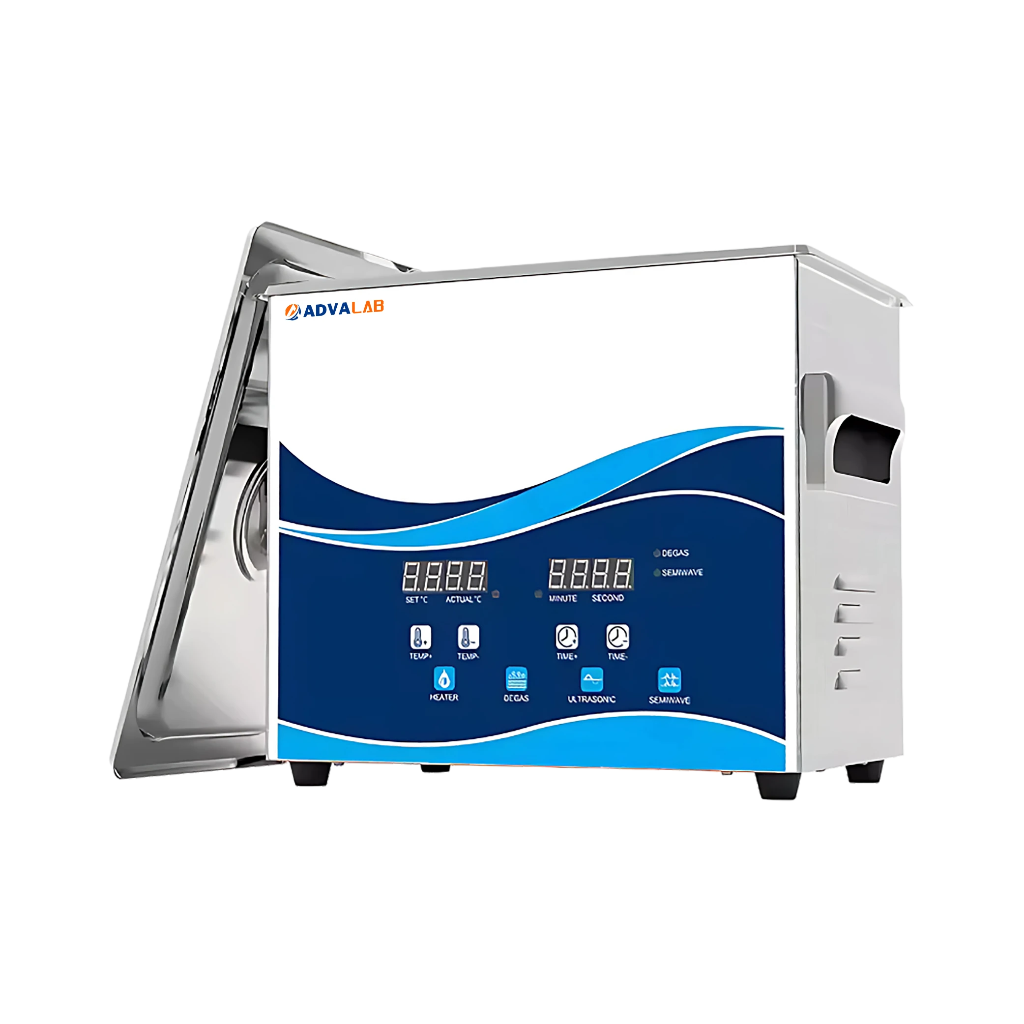 Digital Ultrasonic Cleaner ADUD-521 (side view)