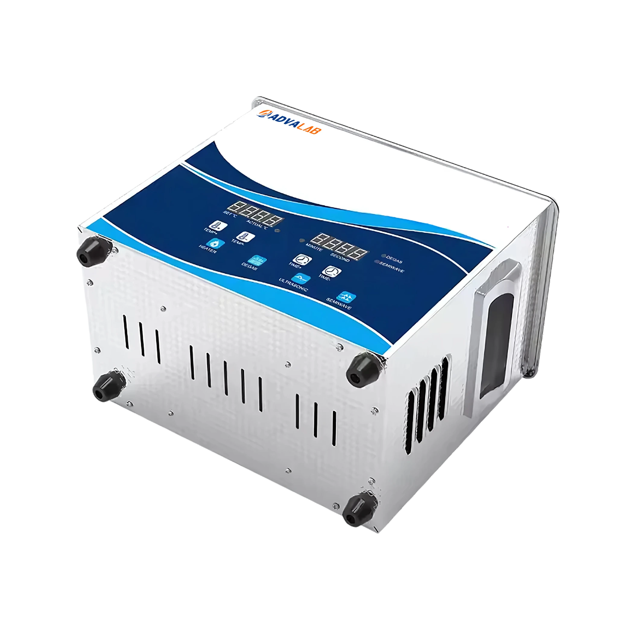 Digital Ultrasonic Cleaner ADUD-521 (tilt view)