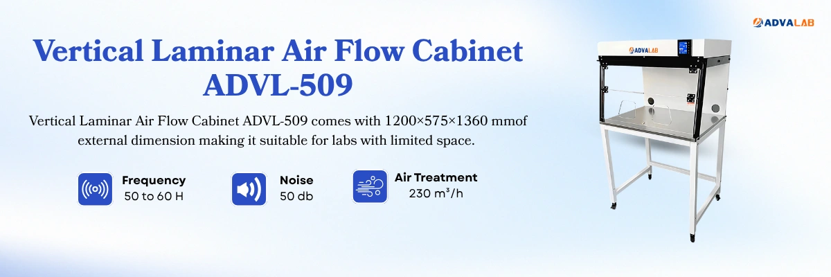 Vertical Laminar Air Flow Cabinet ADVL-509|Frequency:50 to 60 H|Noise:50 db