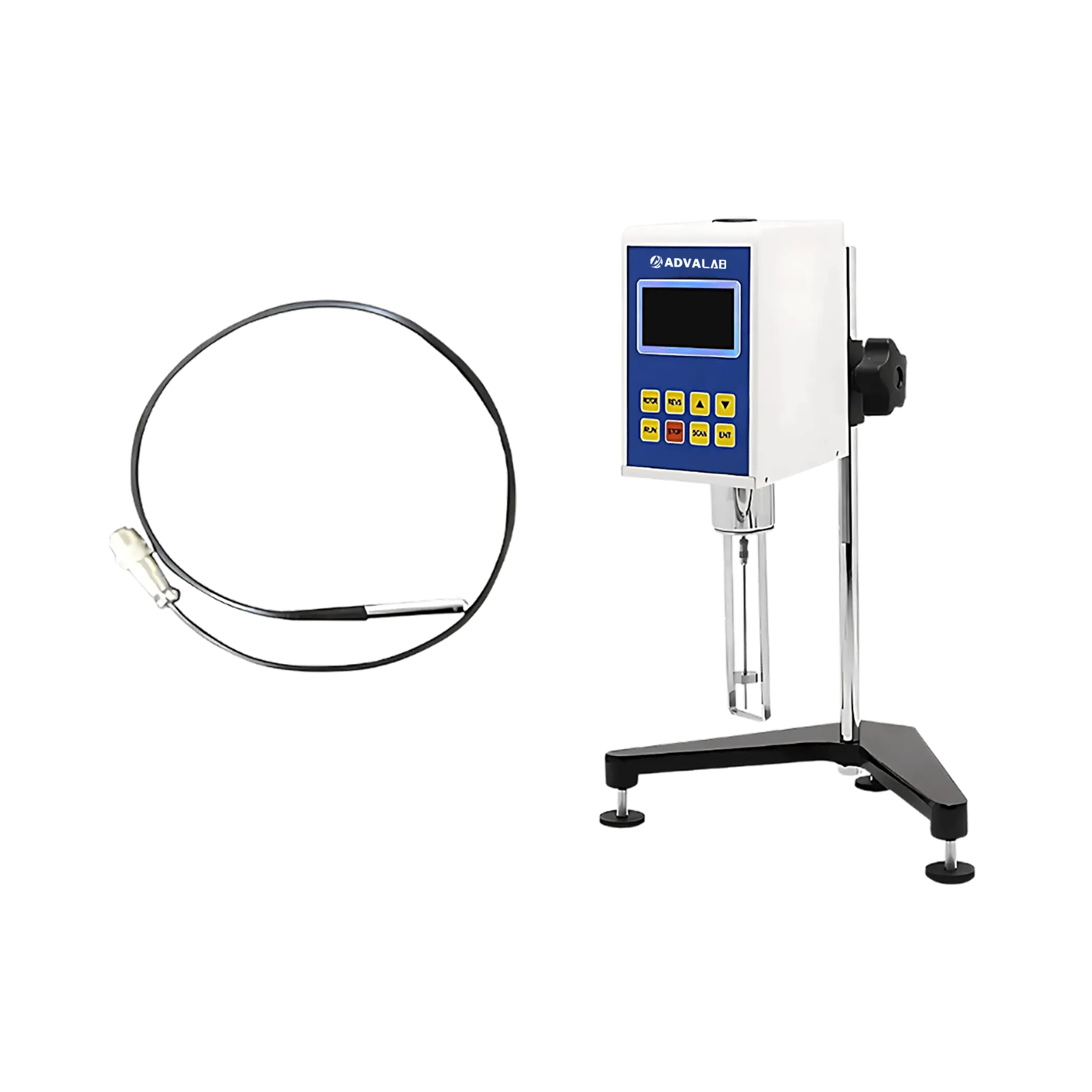 Digital Rotational Viscometer ADVR-501-slightly left side view with wire